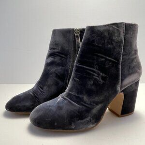 Booties - Zara-Velvet-size 40